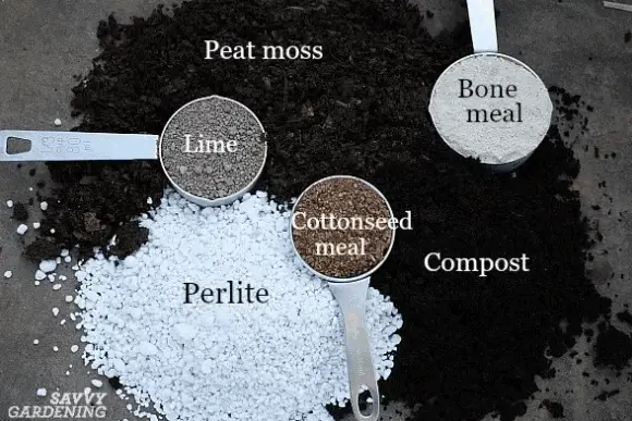 potting soil mixture options