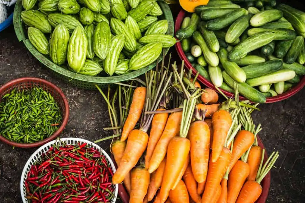 permaculture vegetable garden vegetables